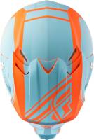 Fly Racing - Fly Racing F2 Carbon Rewire Helmet - 73-4168-6-2X - Matte Light Blue/Orange - 2XL - Image 4