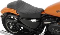Drag Specialties - Drag Specialties Extended Reach Predator Seat - Single Diamond Stitch - 0804-0611 - Image 2