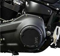 Thrashin Supply Company - Thrashin Supply Company Dished Derby Cover - Machine-Cut Black Anodized - TSC-3013-4 - Image 2