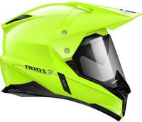 Zoan - Zoan Synchrony Duo-Sport Solid Snow Helmet with Double Lens Shield - 521-447SN - Hi-Vis Yellow - X-Large - Image 1