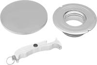 Drag Specialties - Drag Specialties Gas Cap with Paint Protector - Non-Vented - LH Thread - 012030 - Image 1