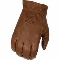 Highway 21 - Highway 21 Louie Perforated Gloves - 489-0051XS - Brown - X-Small - Image 1