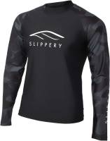 Slippery - Slippery Long Sleeve Rashguard - 3250-0129 - Black/Camo - Small - Image 1