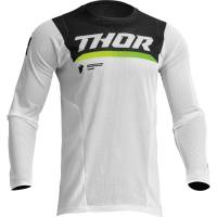 Thor - Thor Pulse Air Cameo Jersey - 2910-7051 - White/Black - 2XL - Image 1