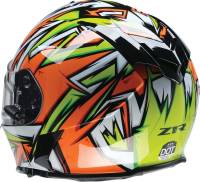 Z1R - Z1R Warrant Neuron Helmet - 0101-17223 - Orange/Green - X-Small - Image 3
