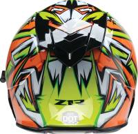 Z1R - Z1R Warrant Neuron Helmet - 0101-17223 - Orange/Green - X-Small - Image 4