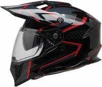 Z1R - Z1R Range Voyager Helmet - 0140-0351 - Black/Red - Small - Image 1