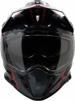 Z1R - Z1R Range Voyager Helmet - 0140-0351 - Black/Red - Small - Image 2