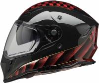 Z1R - Z1R Nemesis Thunderbird Helmet - 0101-17101 - Black/Red - X-Small - Image 1