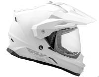 Fly Racing - Fly Racing Trekker Solid Helmet - 73-7013L - White - Large - Image 5
