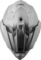 Fly Racing - Fly Racing Trekker Solid Helmet - 73-7012XS - Silver - X-Small - Image 3