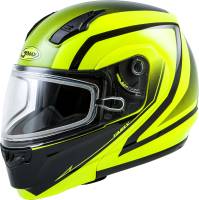 G-Max - G-Max MD-04S Docket Helmet - G2042603 - Hi-Vis Yellow/Black - X-Small - Image 1
