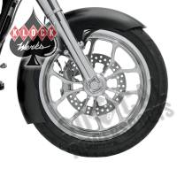 Klock Werks - Klock Werks Tire Hugger Series Tude Front Fender with Mounting Blocks for 21in. Wheel - KW050101072014 - Image 3
