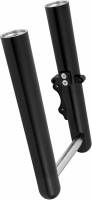 Arlen Ness - Arlen Ness Hot Legs Single Disc Fork Leg Set - Smooth - Black - 40-511 - Image 1