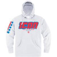 Icon - Icon Intercept 84 Hoodie - 3050-6937 - White - Small - Image 1