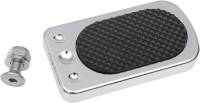 Drag Specialties - Drag Specialties Chrome Brake Pedal Covers - 1610-0133 - Image 1