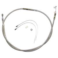Magnum - Magnum Polished Stainless Steel High Efficiency Braided Clutch Cable - 66 11/16in. - 52214HE - Image 1