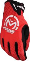 Moose Racing - Moose Racing SX1 Gloves - 3330-8050 - Red - Large - Image 1