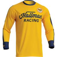 Thor - Thor Hallman Differ Roosted Jersey - 2910-7126 - Yellow/Blue - 3XL - Image 1