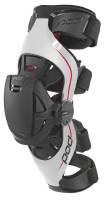 POD - POD K4 MX Knee Brace - Left - K4014-595-MD/LG - Gray/Red - Md-Lg - Image 1