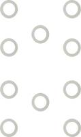 James Gasket - James Gasket Washer for Transmission Neutral Switch Mounting - Nylon - JGI-33043-80 - Image 1