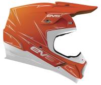 EVS - EVS Vortek T5 Pinner Helmet - H16T5P-OW-XXL - Orange/White - 2XL - Image 1