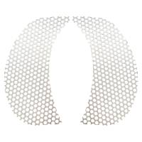 Klock Werks - Klock Werks Fairing Vent Screen - Round - Chrome - KWS-01-0368 - Image 1