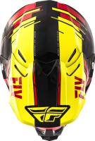 Fly Racing - Fly Racing F2 Carbon MIPS Peick Replica Helmet - 73-4098-4-XS - Yellow/Red/Black - X-Small - Image 4