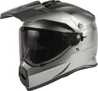 G-Max - G-Max AT-21 Solid Helmet - G1210476 - Titanium - Large - Image 1