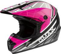G-Max - G-Max MX-46 Mega Helmet - D3461345 - Matte Black/Neon Pink - Medium - Image 1