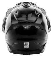 Fly Racing - Fly Racing Trekker Solid Helmet - 73-7010S - Black - Small - Image 2