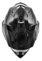 Fly Racing - Fly Racing Trekker Solid Helmet - 73-7010S - Black - Small - Image 3