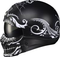 Scorpion - Scorpion Covert El Malo Helmet - COV-1402 - Matte Black - X-Small - Image 1