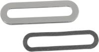 Drag Specialties - Drag Specialties Chrome Billet Indicator Light Bezel - 2202-0062 - Image 1
