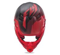 Fly Racing - Fly Racing F2 Carbon Pure Helmet - 73-4132XS - Matte Red/Black - X-Small - Image 3