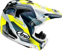Arai Helmets - Arai Helmets VX-Pro4 Resolute Helmet - 0110-8486 - Yellow - X-Large - Image 2