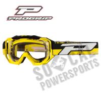 Pro Grip - Pro Grip 3200 MX Enduro Goggles - PZ3200GI - Yellow / Clear Light Sensitive Lens - OSFA - Image 2