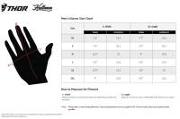 Thor - Thor Sportmode Iconic Gloves - 3330-8000 - Black - X-Small - Image 2