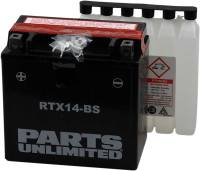 Parts Unlimited - Parts Unlimited AGM Maintenance-Free Battery - RTX14-BS - Image 2