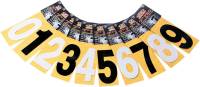 Factory Effex - Factory Effex Pro Numbers 5in. - No. 0 - White - 03-0200 - Image 2
