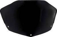 Powermadd - Powermadd Cobra Windshield - Low - 9.5in. - Black - 13021 - Image 1