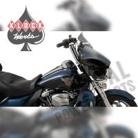 Klock Werks - Klock Werks Flare Windshield - 5in. - Solid Black - KWW-01-0319 - Image 3