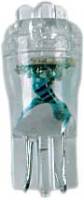 Drag Specialties - Drag Specialties Mini Wedge LED Bulb - Blue - 2060-0008 - Image 2