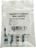K&S Technologies - K&S Technologies Sordeless Wire Connector - Blue - 03-0003 - Image 2