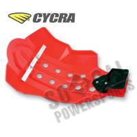 Cycra - Cycra Full Coverage Skid Plate with Hard Mounts - Red - 6200-33 - Image 2