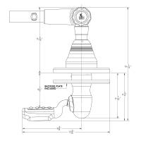 TACO Marine - TACO Grand Slam 400 Outrigger Top Mount - Pair - Image 2
