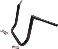 LA Choppers - LA Choppers 1-1/2in. Grande Twin Peaks Touring Handlebars - 16in. Rise - Gloss Black - LA-7365-16B - Image 2