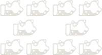 James Gasket - James Gasket Oil Pump Gasket Cover - Mylar - JGI-26258-68-B - Image 2