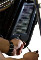 Klock Werks - Klock Werks Oil Cooler Guard - Black - KWS-02-0616-B - Image 1
