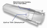 Cycra - Cycra Powerflow Rear Fender - White - 1821-42 - Image 3
